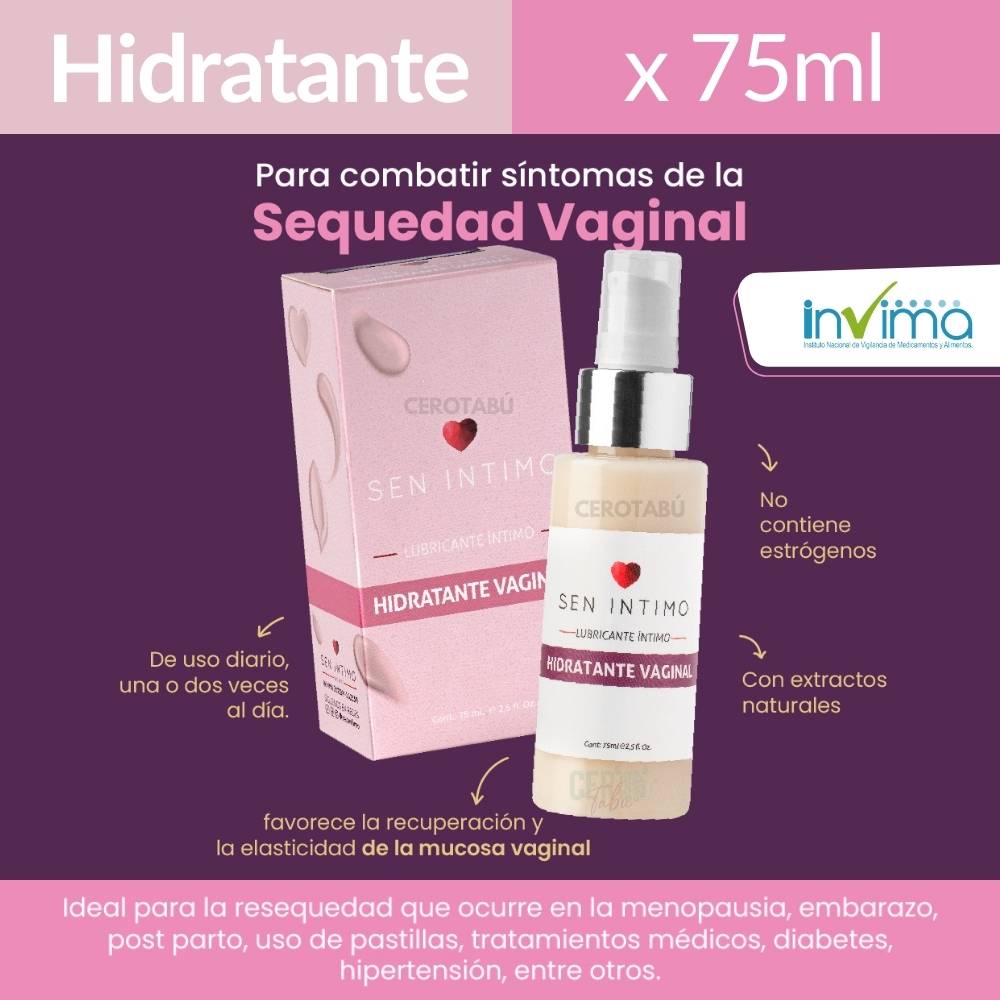 Lubricante Hidratante Vaginal Senintimo x75 ml 